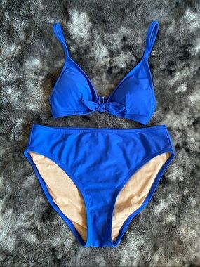 J Crew Cobalt Blue Swim Suit